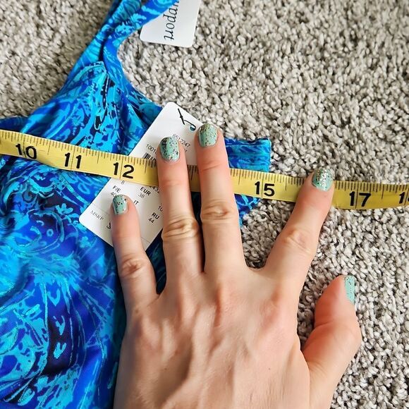 NWT Miraclesuit Swim Tankini Top 8 - Picture 6 of 7